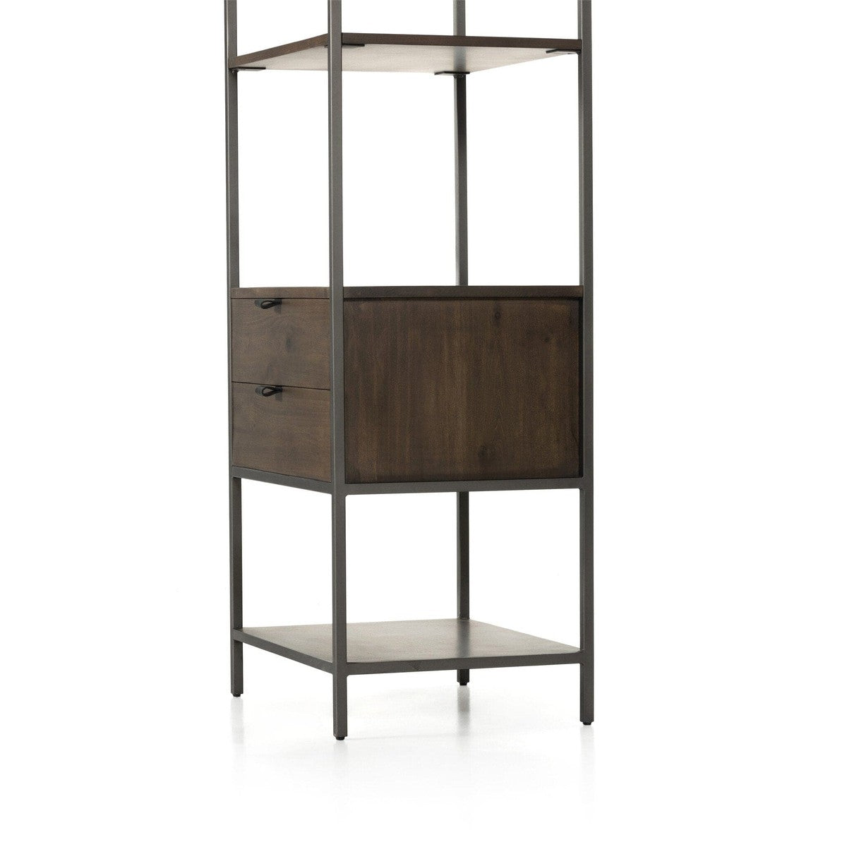 Trey Bookshelf - Natural Iron