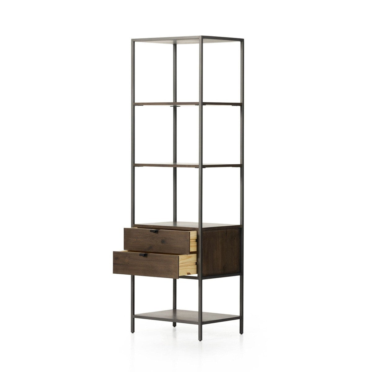 Trey Bookshelf - Natural Iron