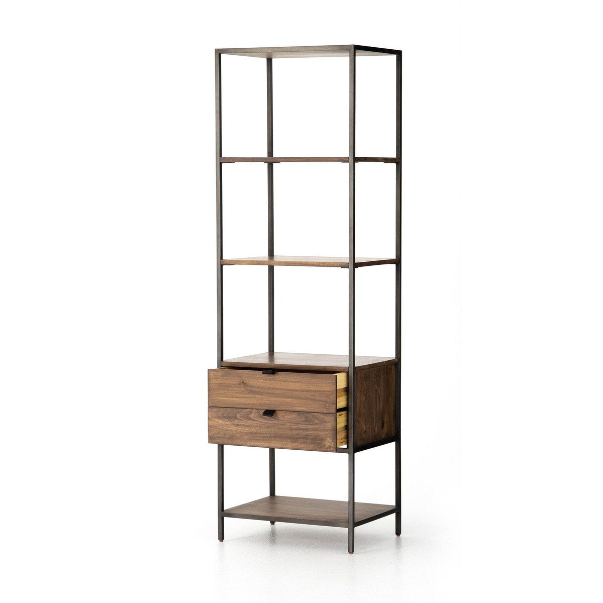 Trey Bookshelf - Natural Iron