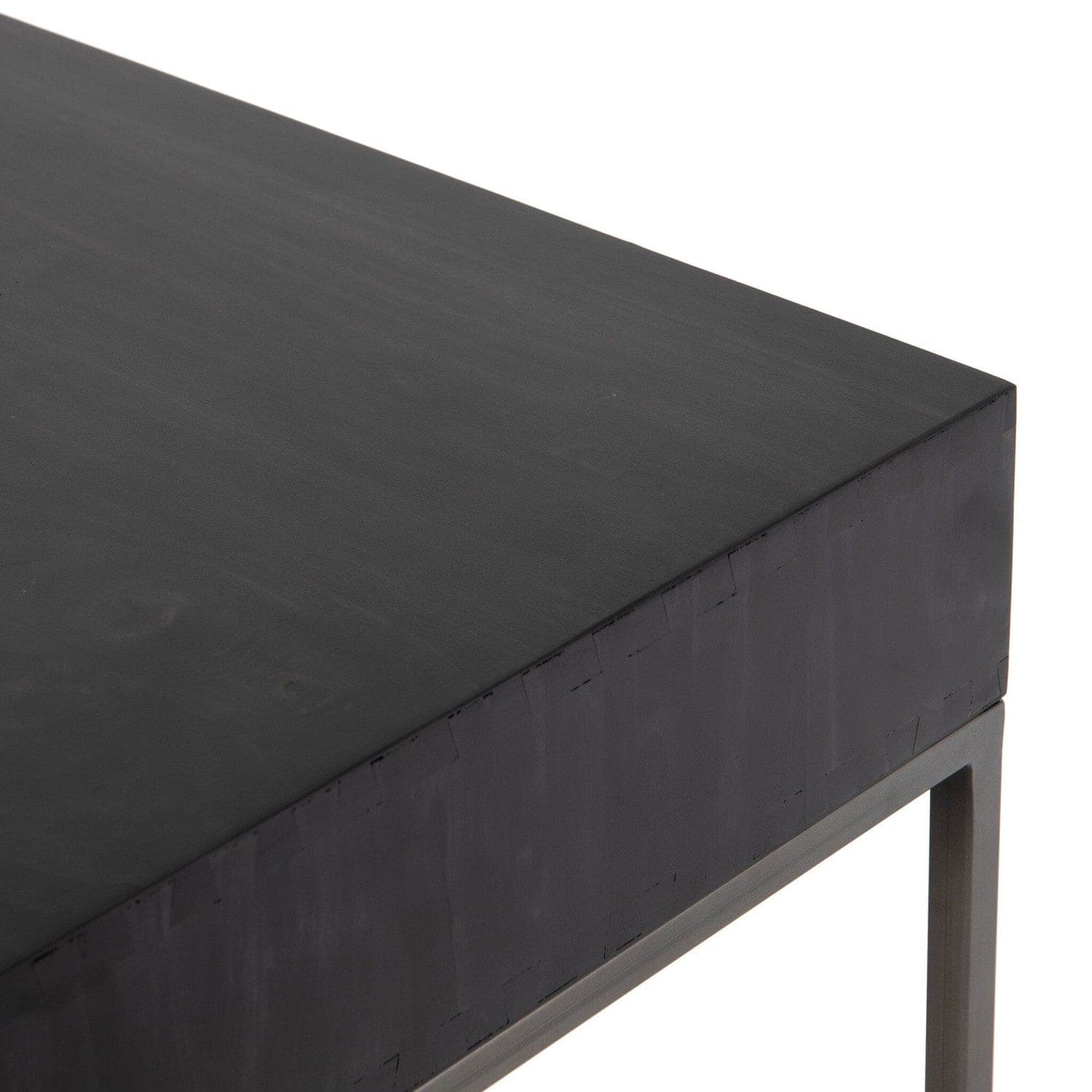 Trey Modular Writing Desk - Black Wash Poplar