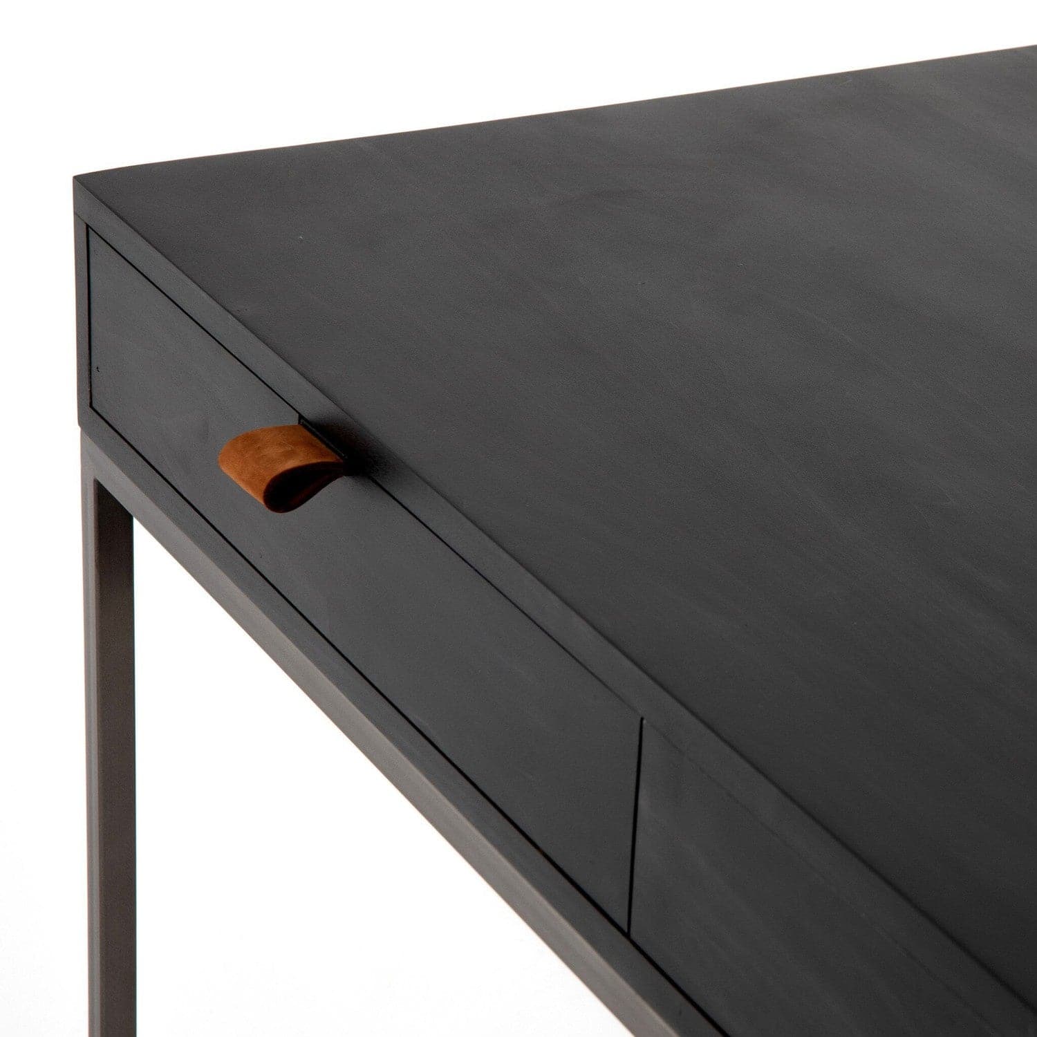 Trey Modular Writing Desk - Black Wash Poplar