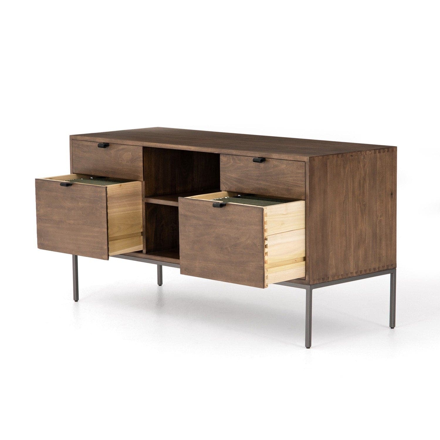 Trey Modular Filing Credenza - Auburn Poplar