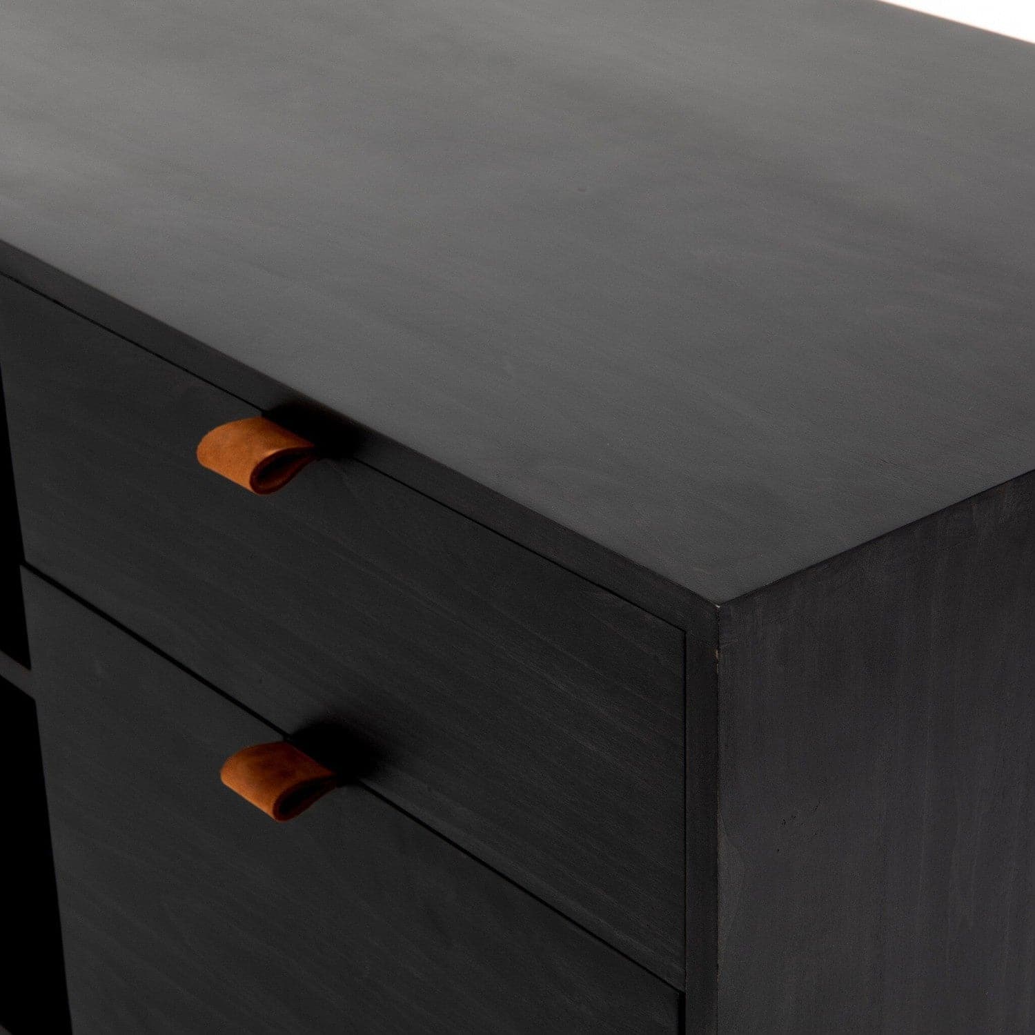 Trey Desk System - Black Wash Poplar