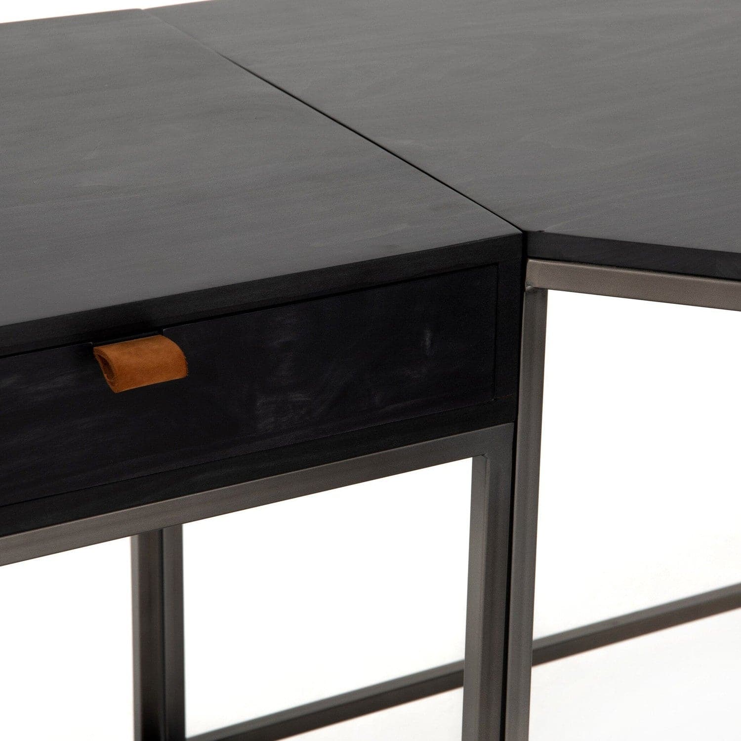 Trey Desk System - Black Wash Poplar