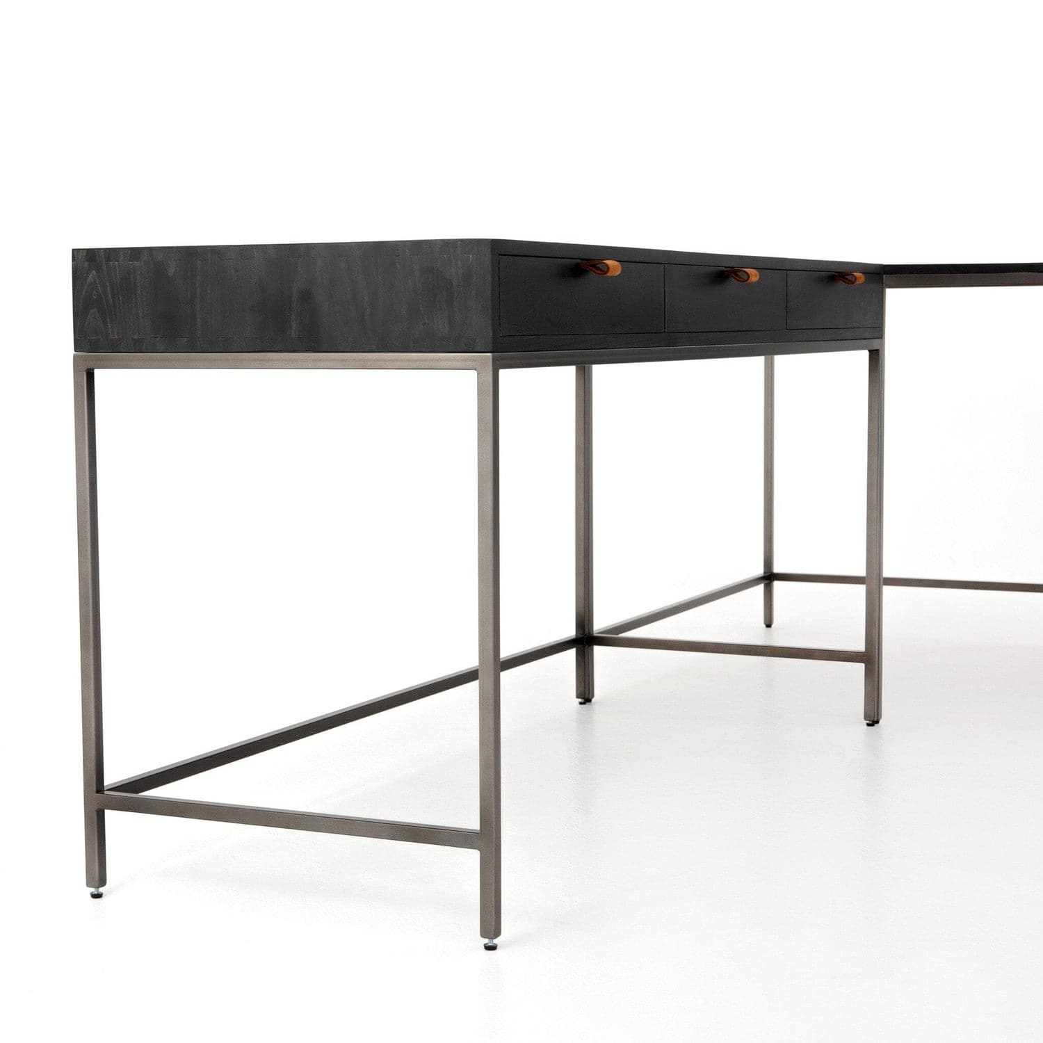 Trey Desk System - Black Wash Poplar