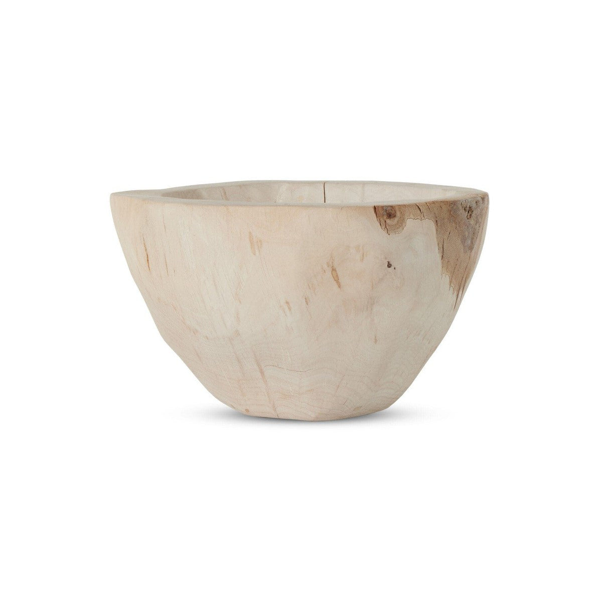 Reclaimed Wood Bowl - Ivory