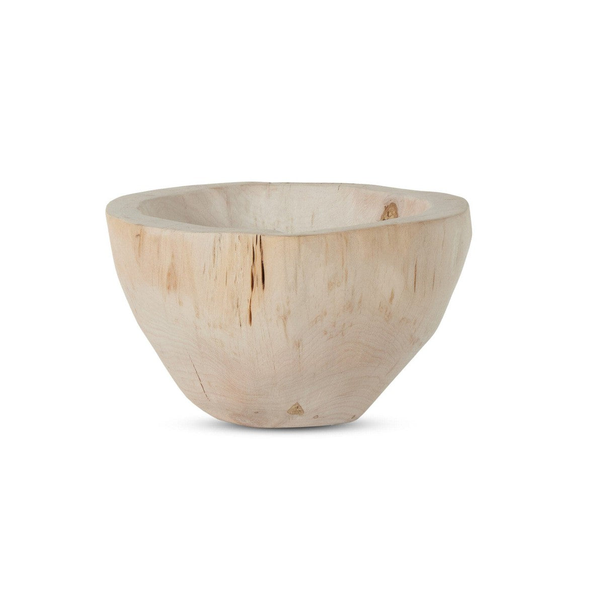 Reclaimed Wood Bowl - Ivory