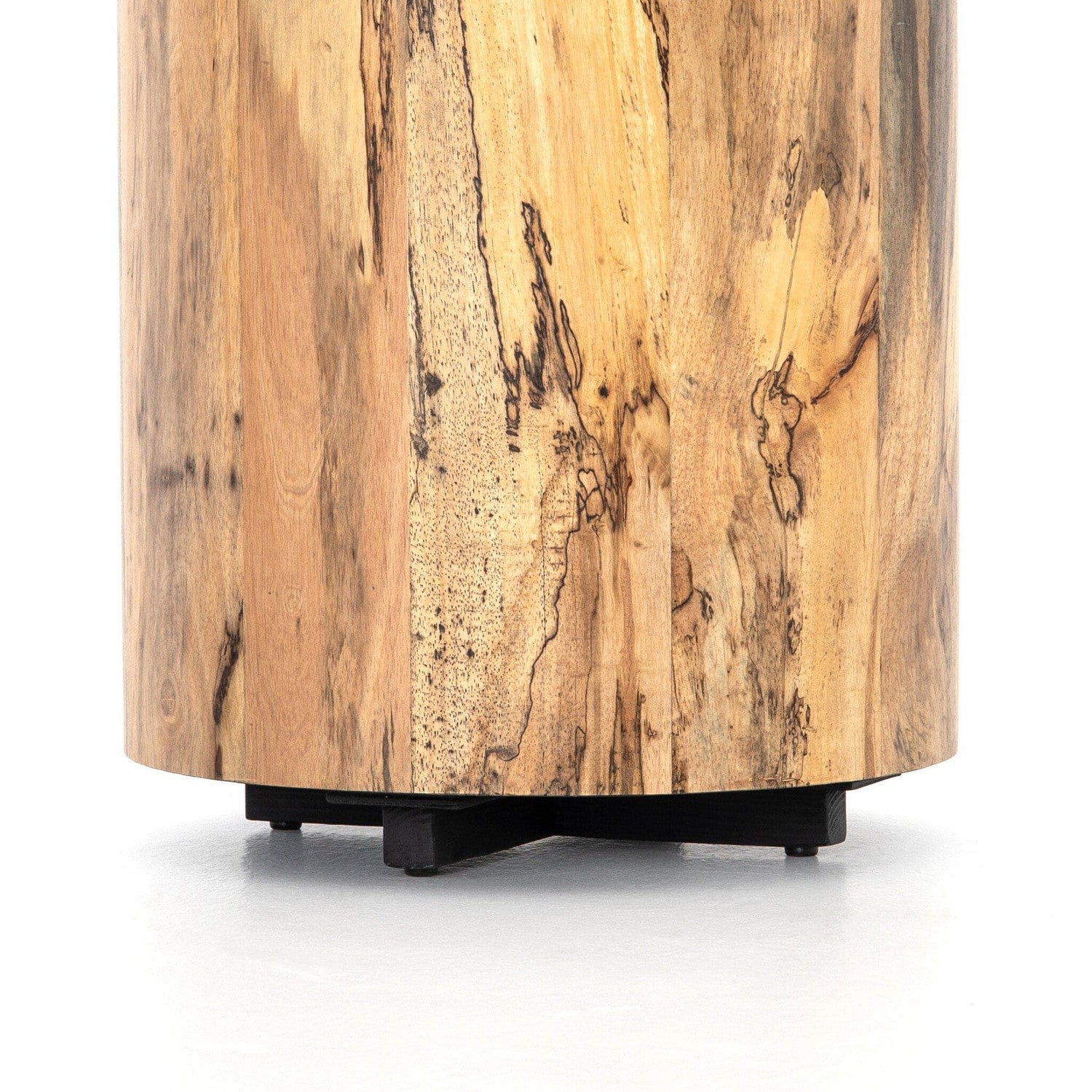 Hudson Round End Table - Spalted Primavera