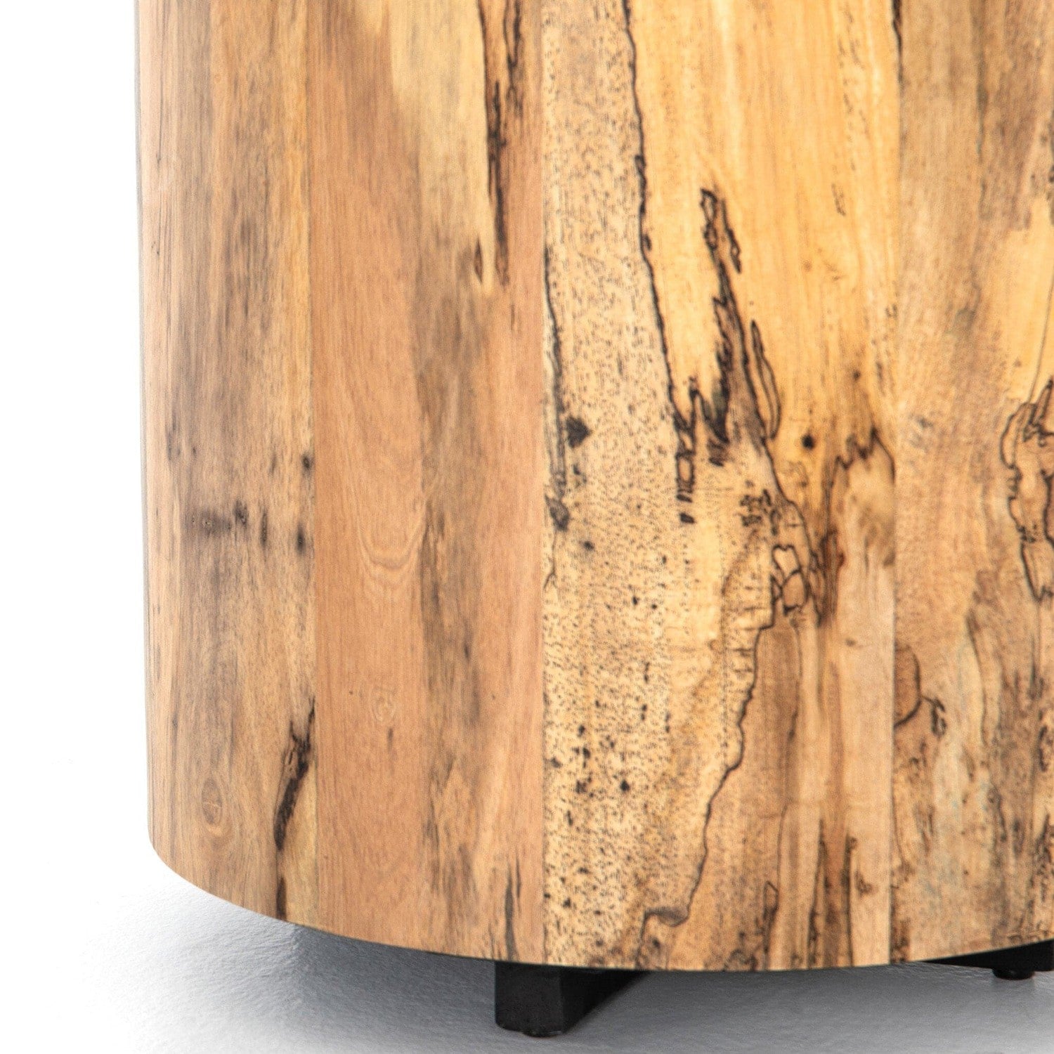 Hudson Round End Table - Spalted Primavera