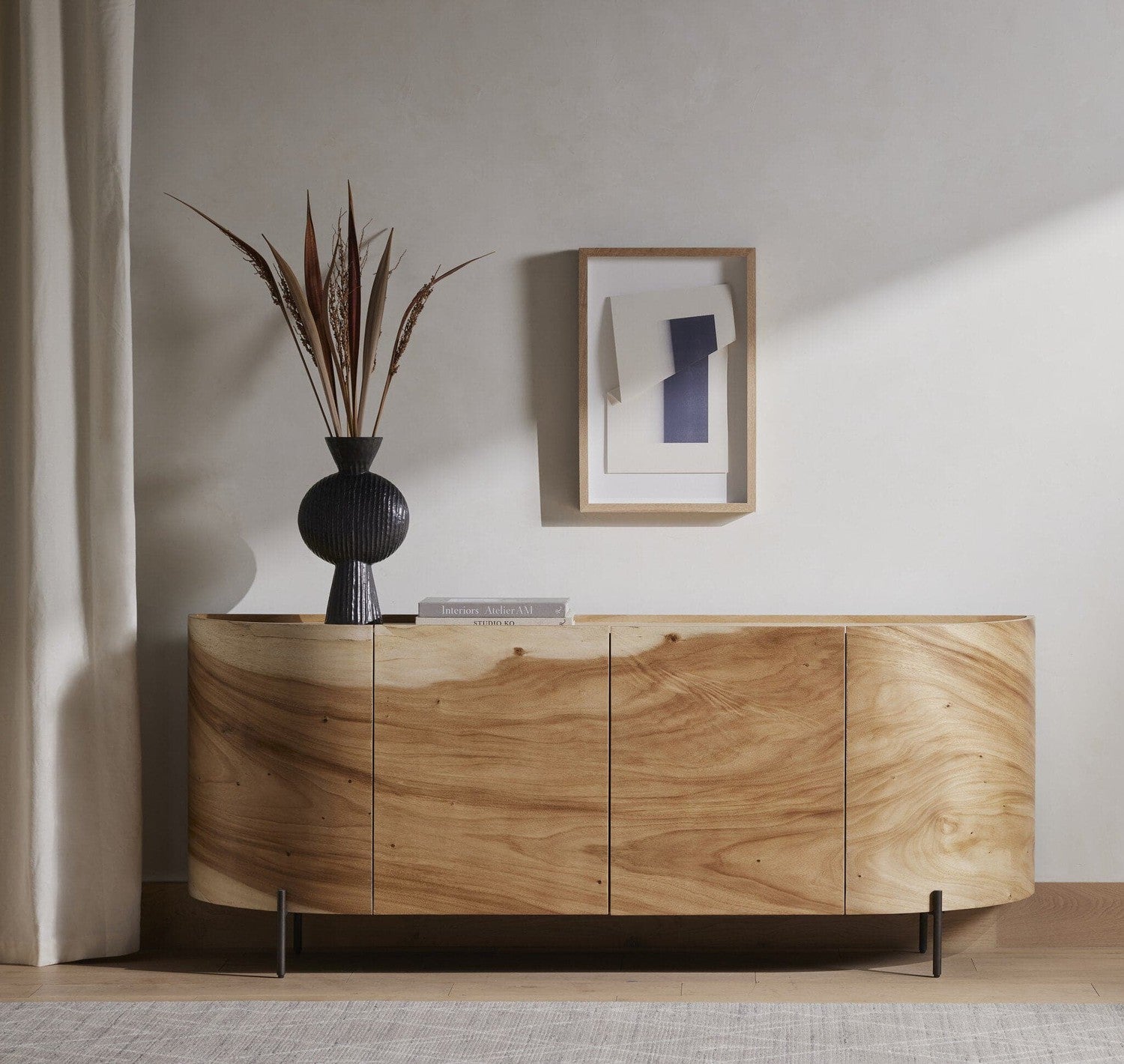 Lunas Sideboard - Gold Guanacaste