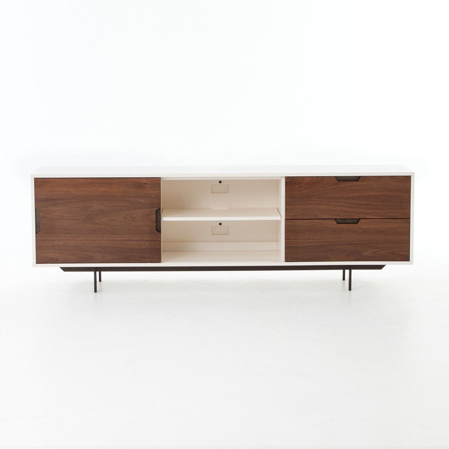 Tucker Large Media Console - Walnut