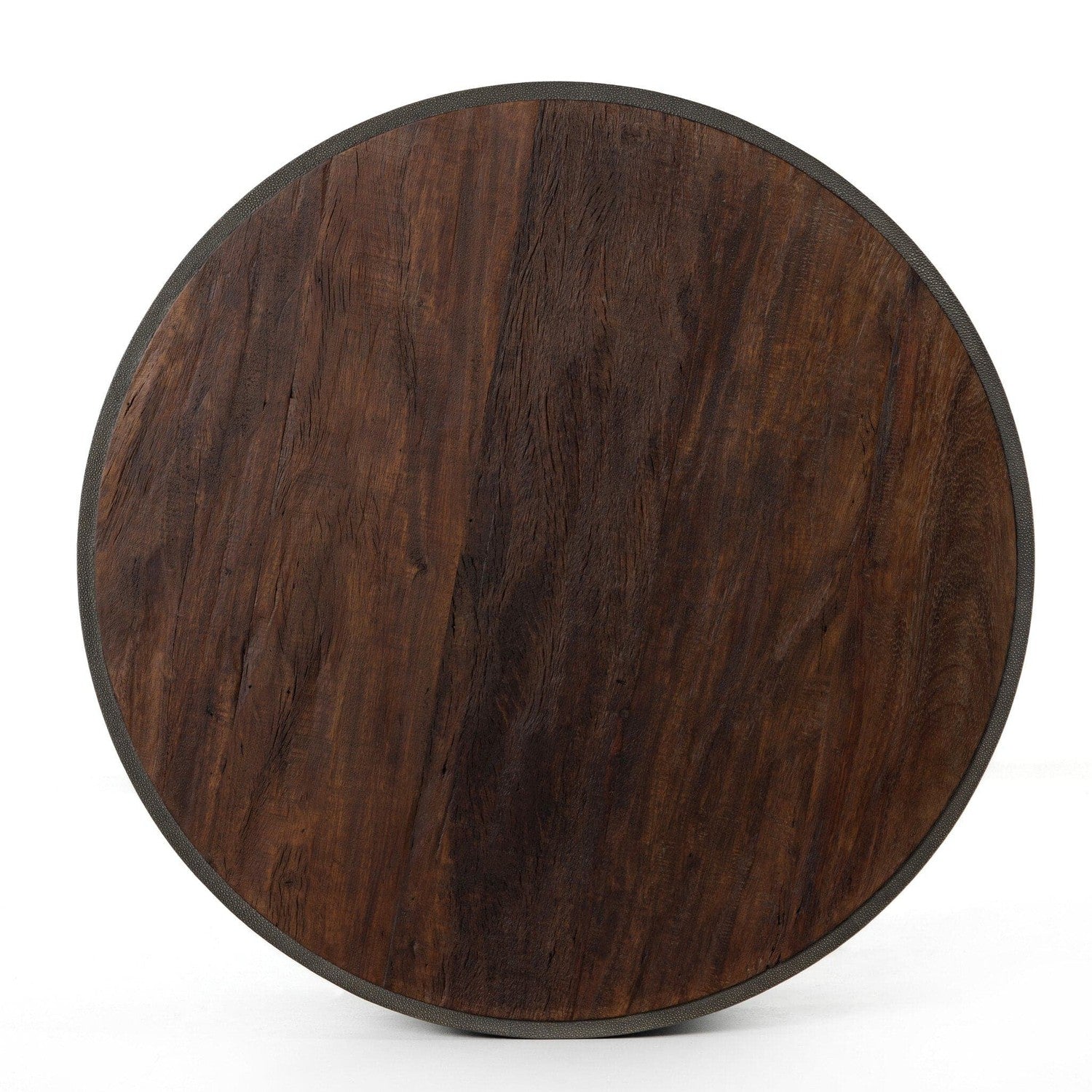 Crosby Round Coffee Table - Natural Peroba