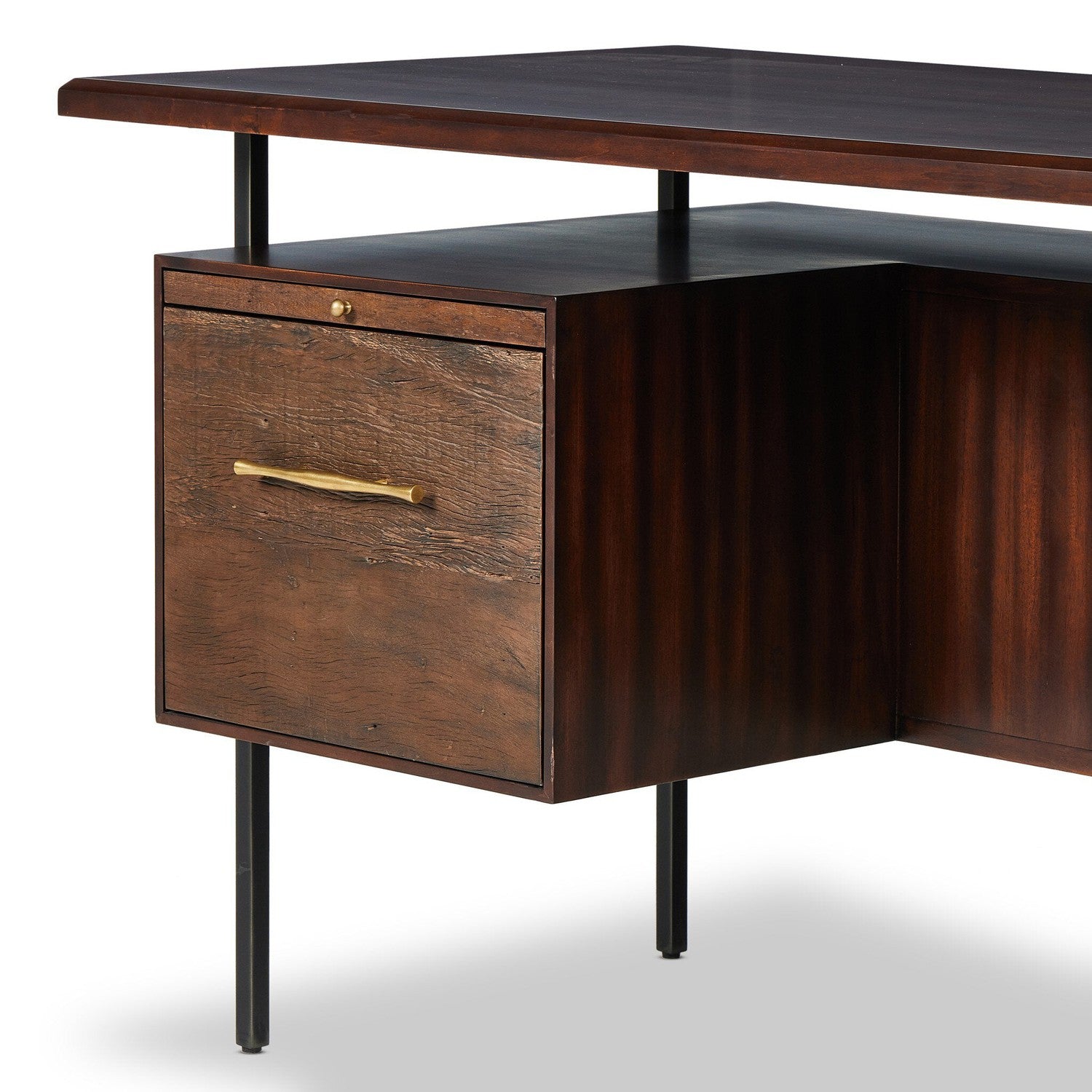 Lauren Desk - Natural Peroba