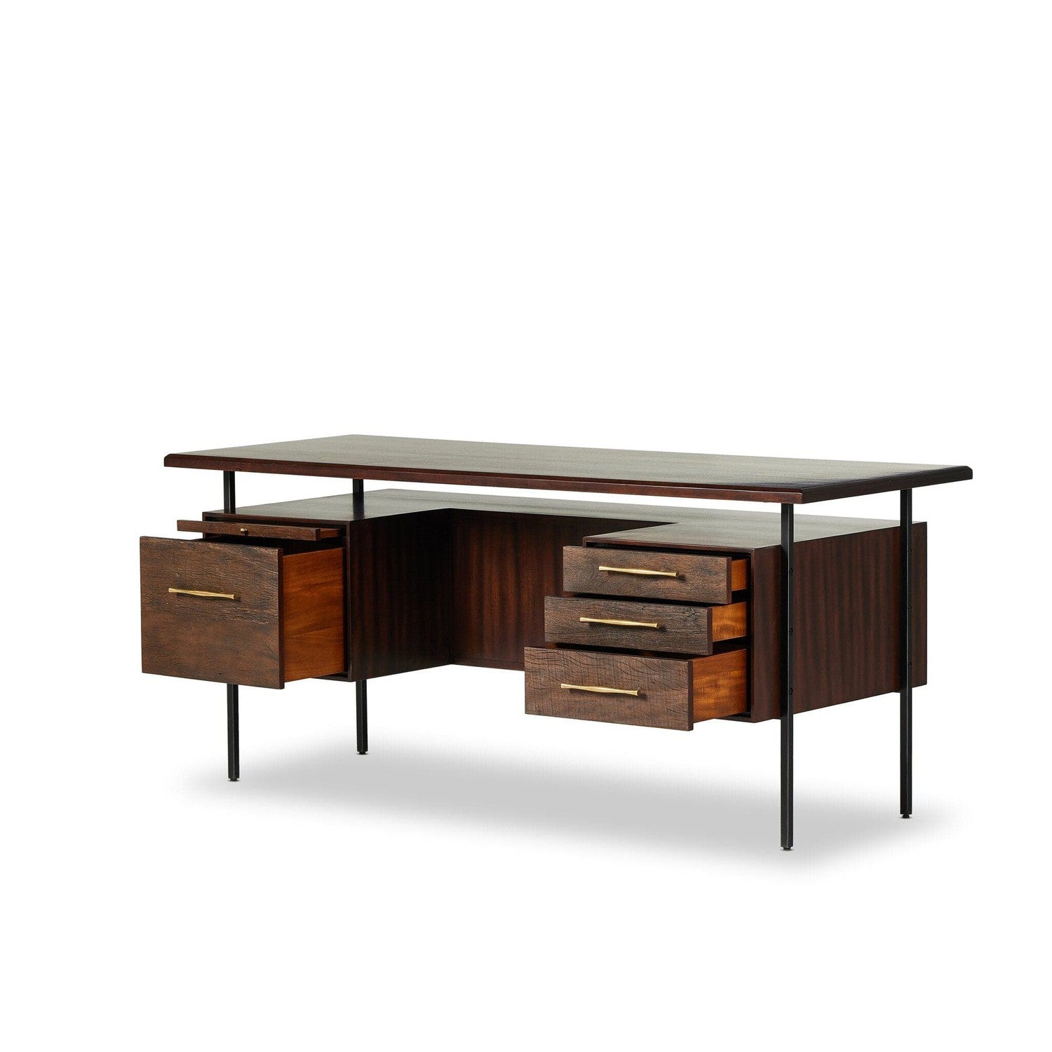 Lauren Desk - Natural Peroba