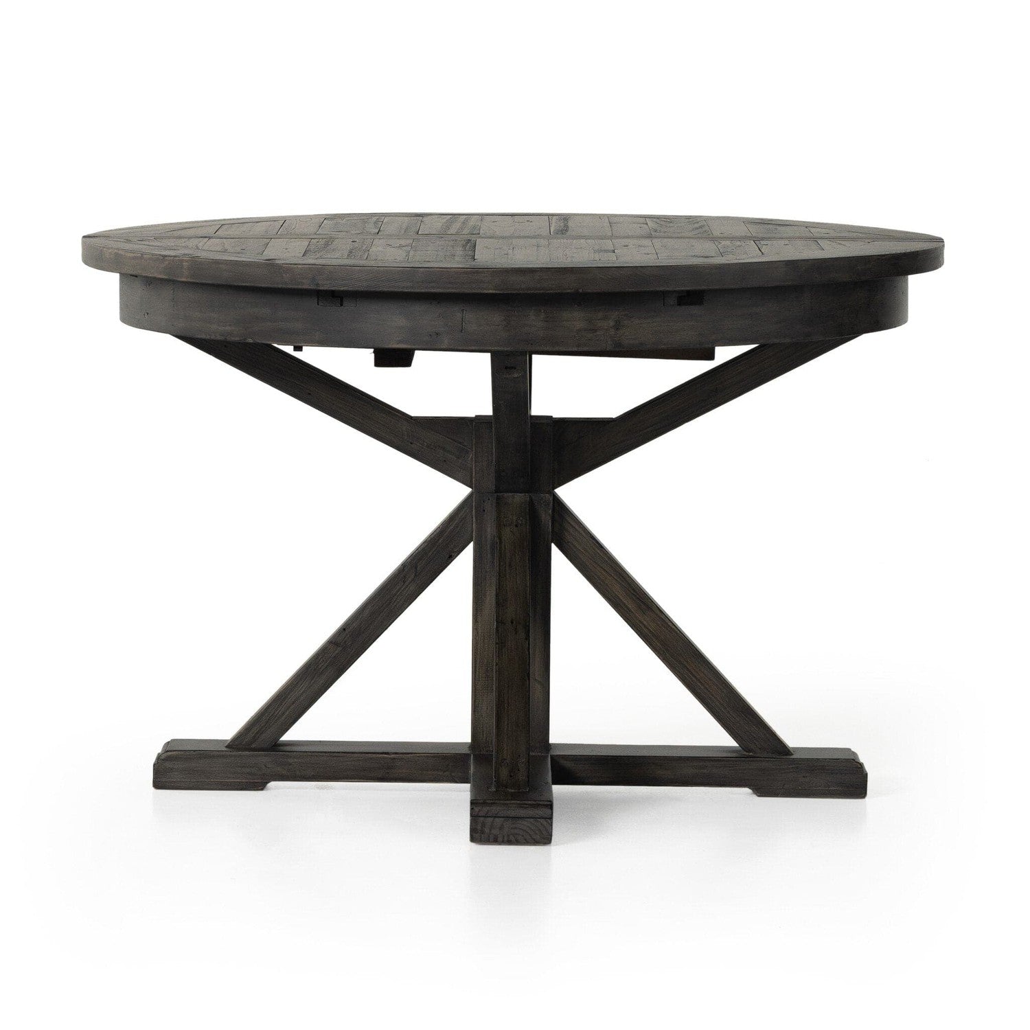 Cintra Extension Dining Table - Rustic Black Olive