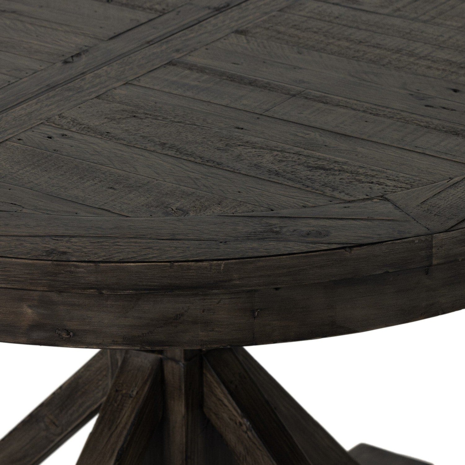 Cintra Extension Dining Table - Rustic Black Olive