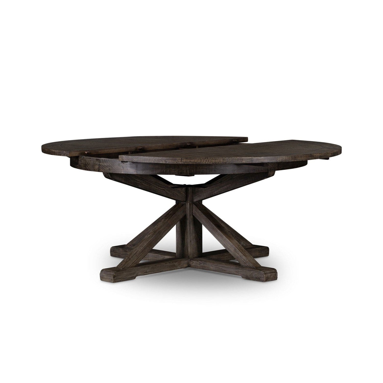 Cintra Extension Dining Table - Rustic Black Olive