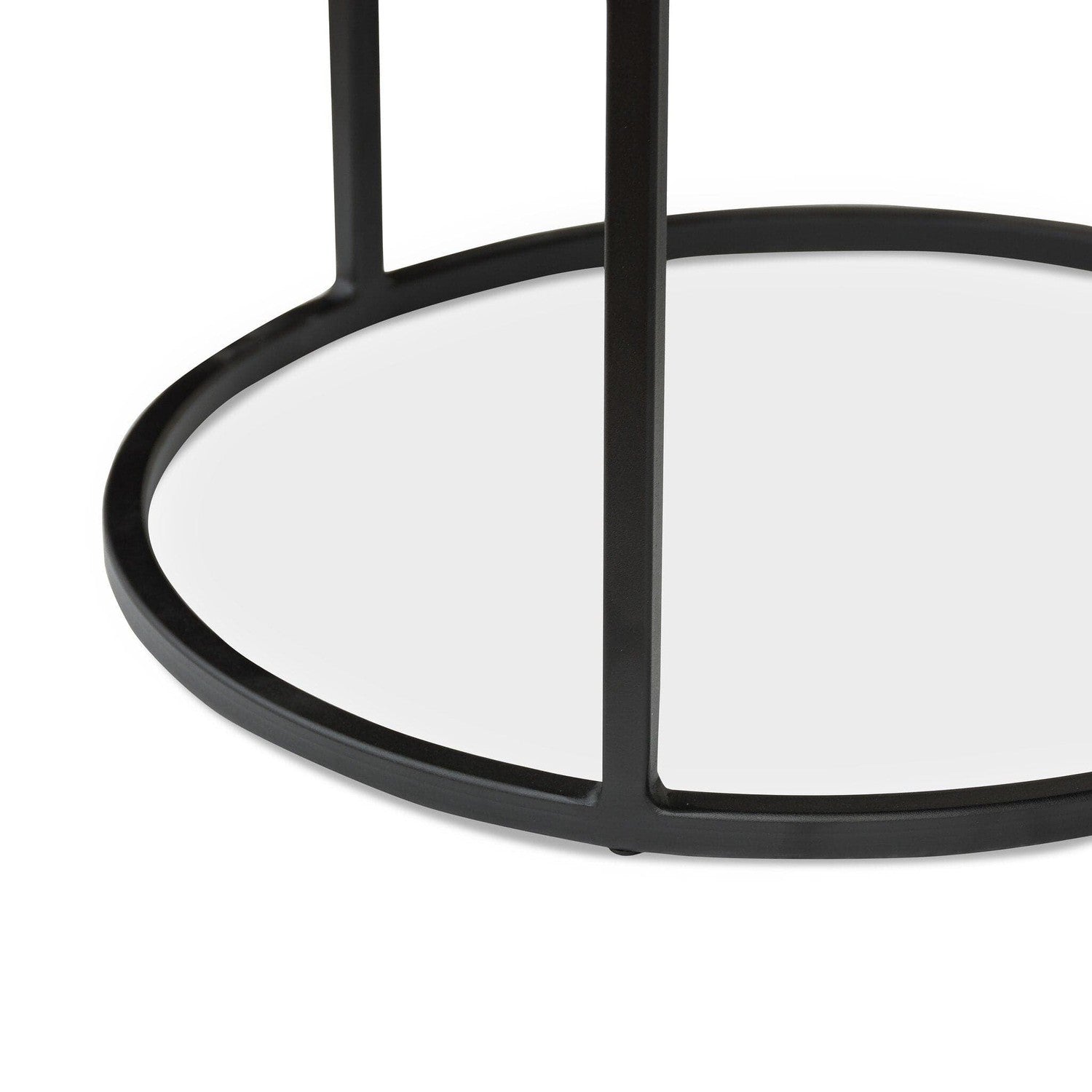 Lavastone Nesting Tables - Black Lavastone