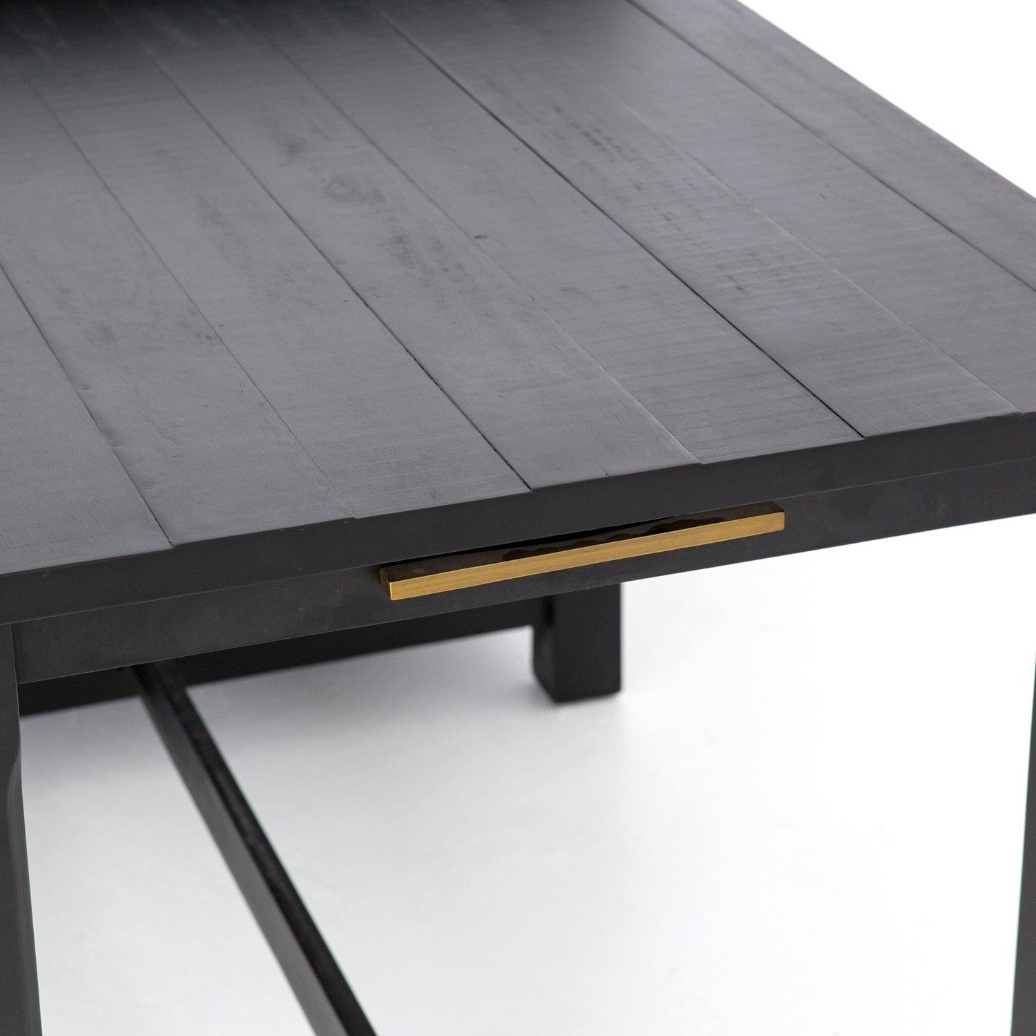 Ian Kitchen Island - Black Acacia