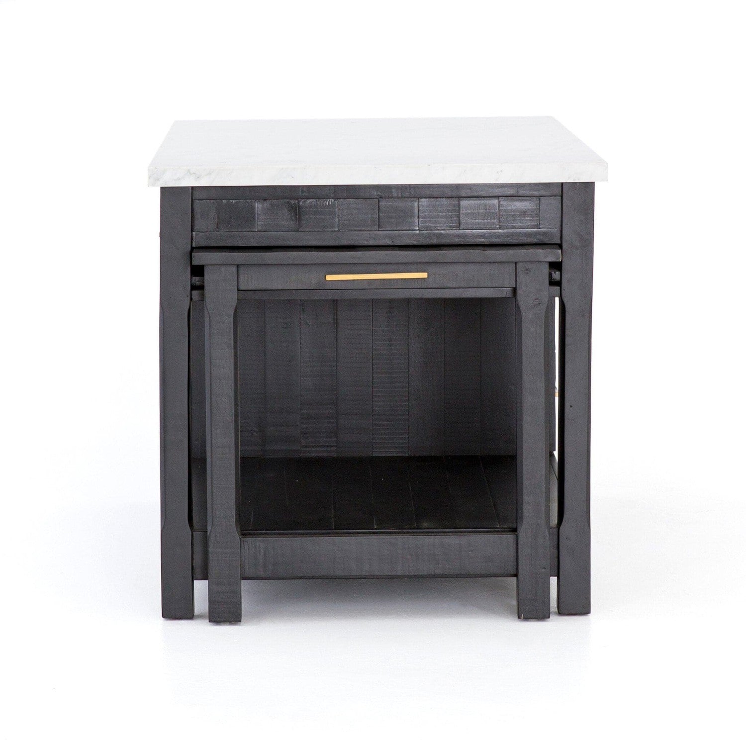 Ian Kitchen Island - Black Acacia