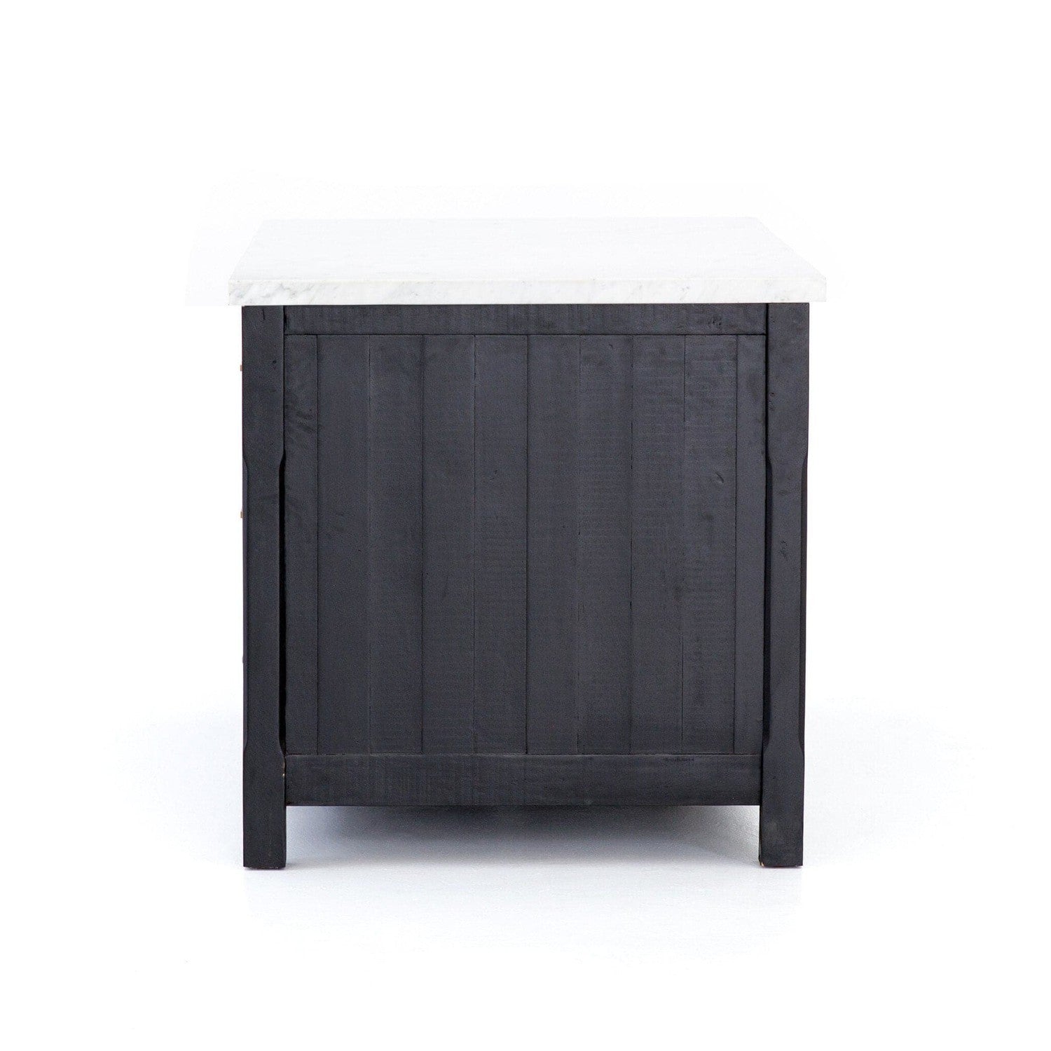 Ian Kitchen Island - Black Acacia