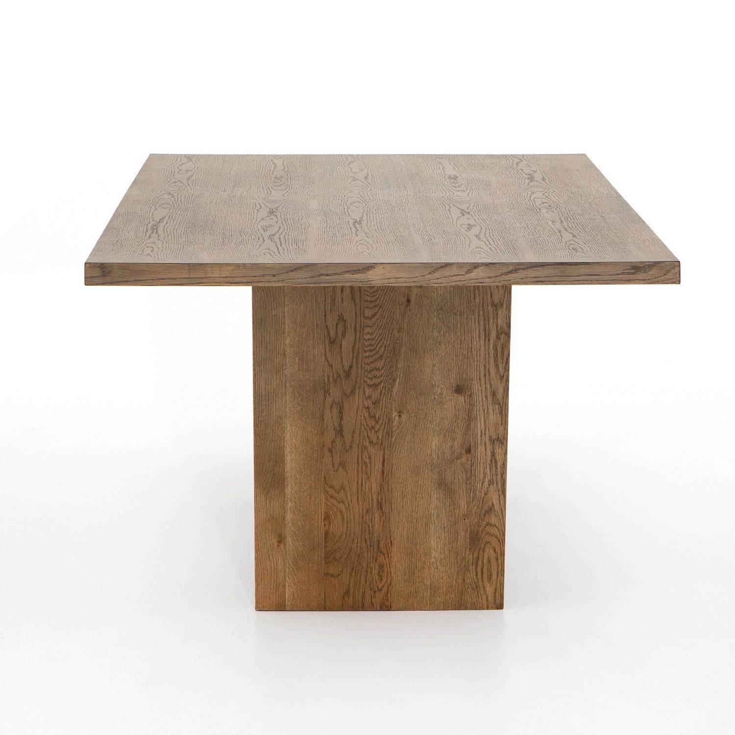 Pryor Dining Table-87" - Smoked Grey