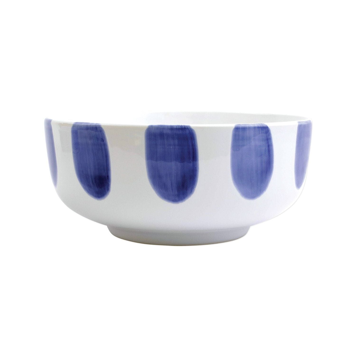 Santorini Dot Footed Serving Bowl - Default Title