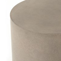 Ivan Round End Table-Four Hands-FH-VTHY-041-Outdoor Side Tables-3-France and Son