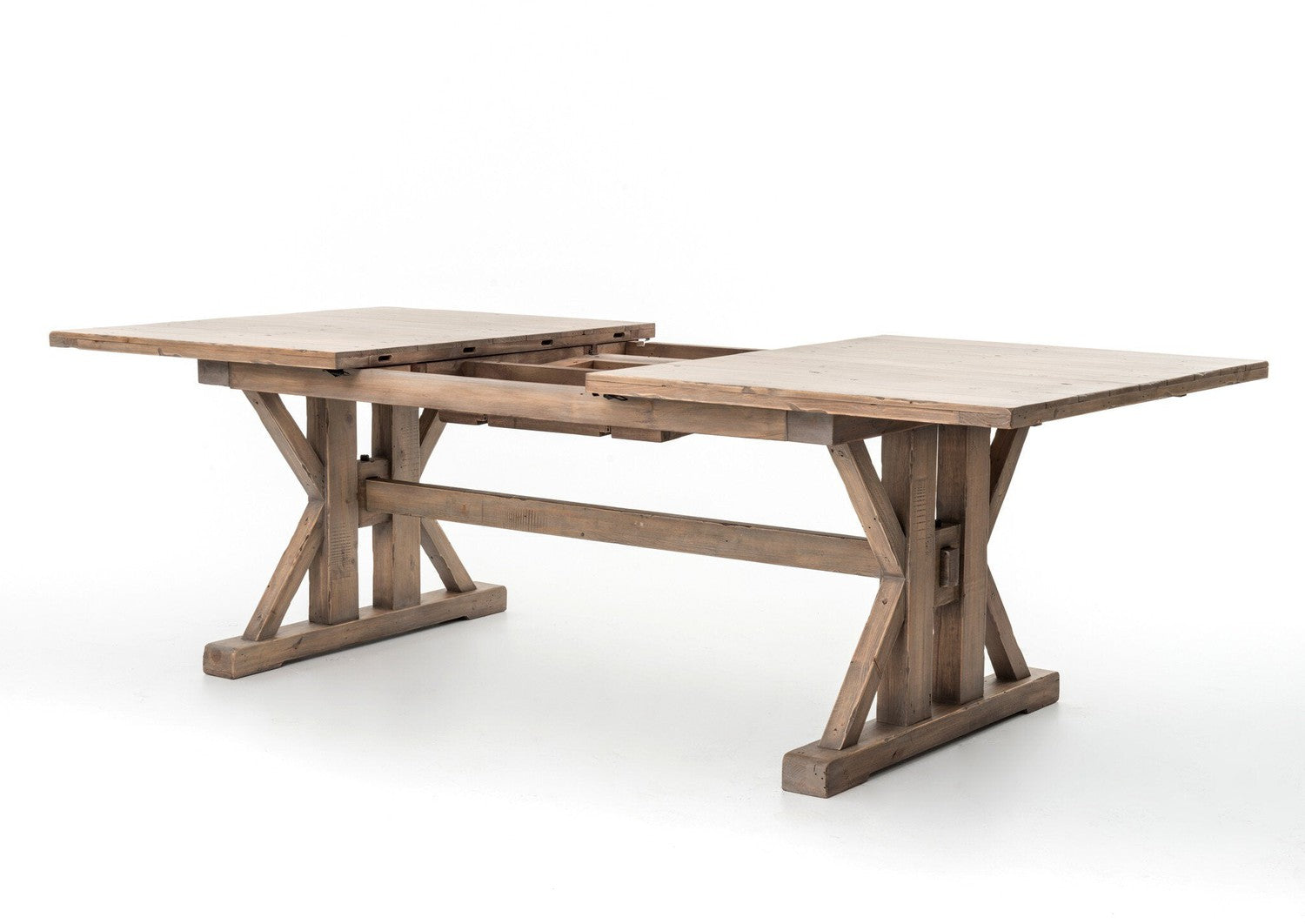 Tuscanspring Ext Dining Table 72"/96" - Sundried Wheat