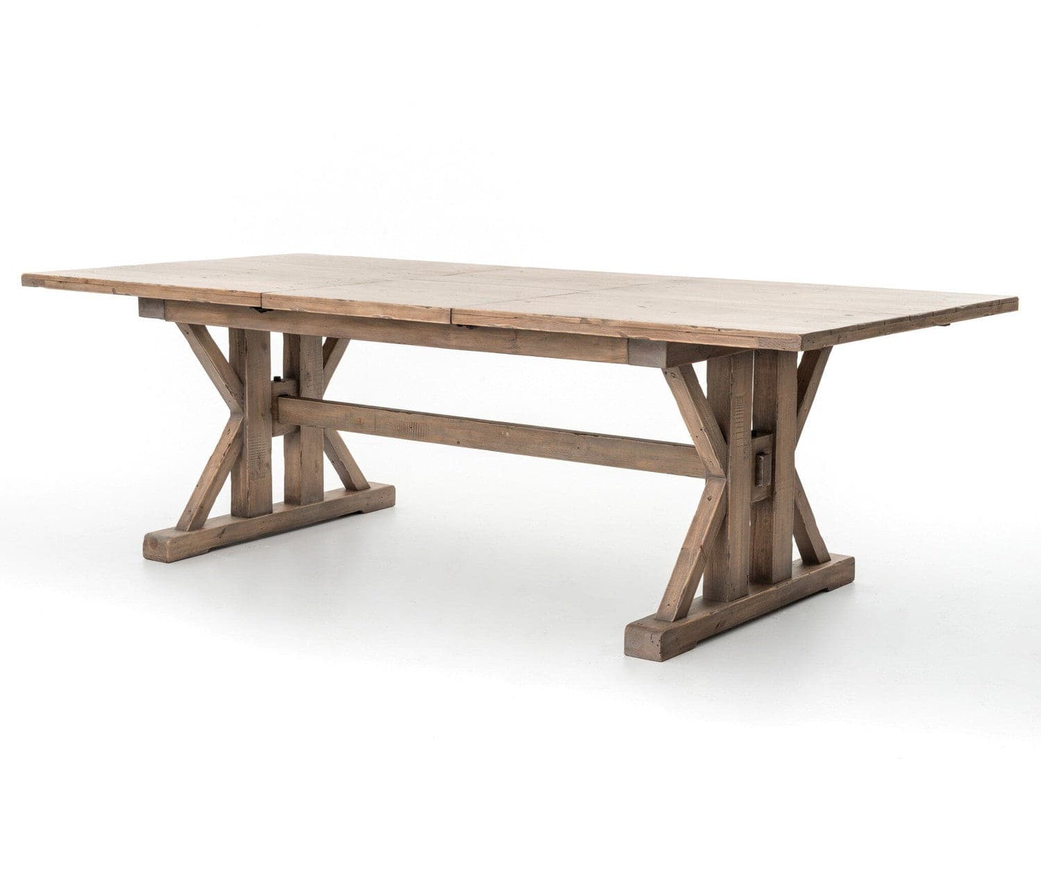 Tuscanspring Ext Dining Table 72"/96" - Sundried Wheat