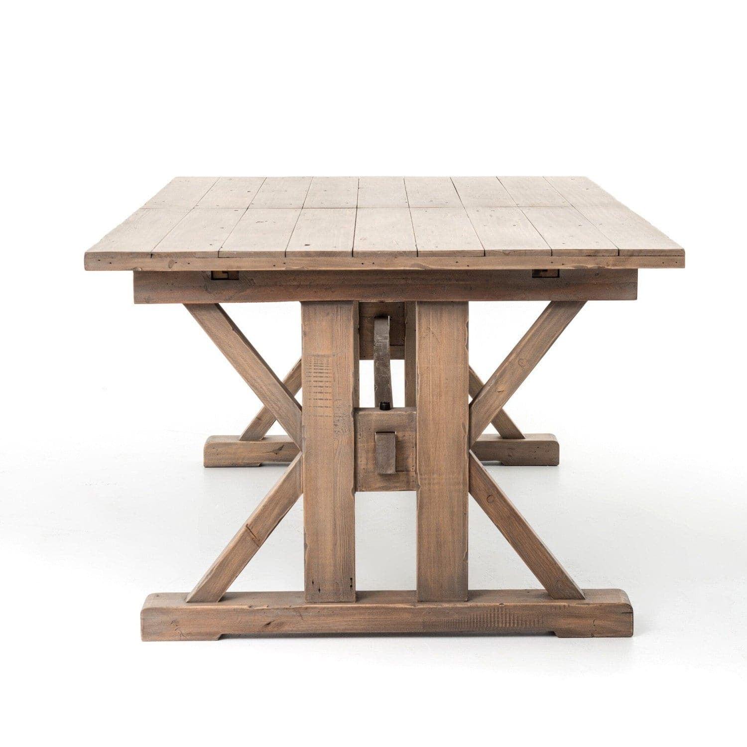 Tuscanspring Ext Dining Table 72"/96" - Sundried Wheat