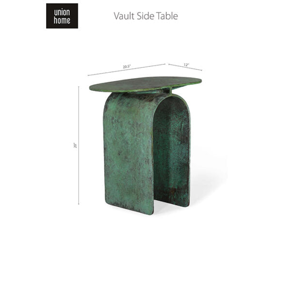 Vault Side Table-Union Home Furniture-UNION-LVR00636-Side Tables-3-France and Son