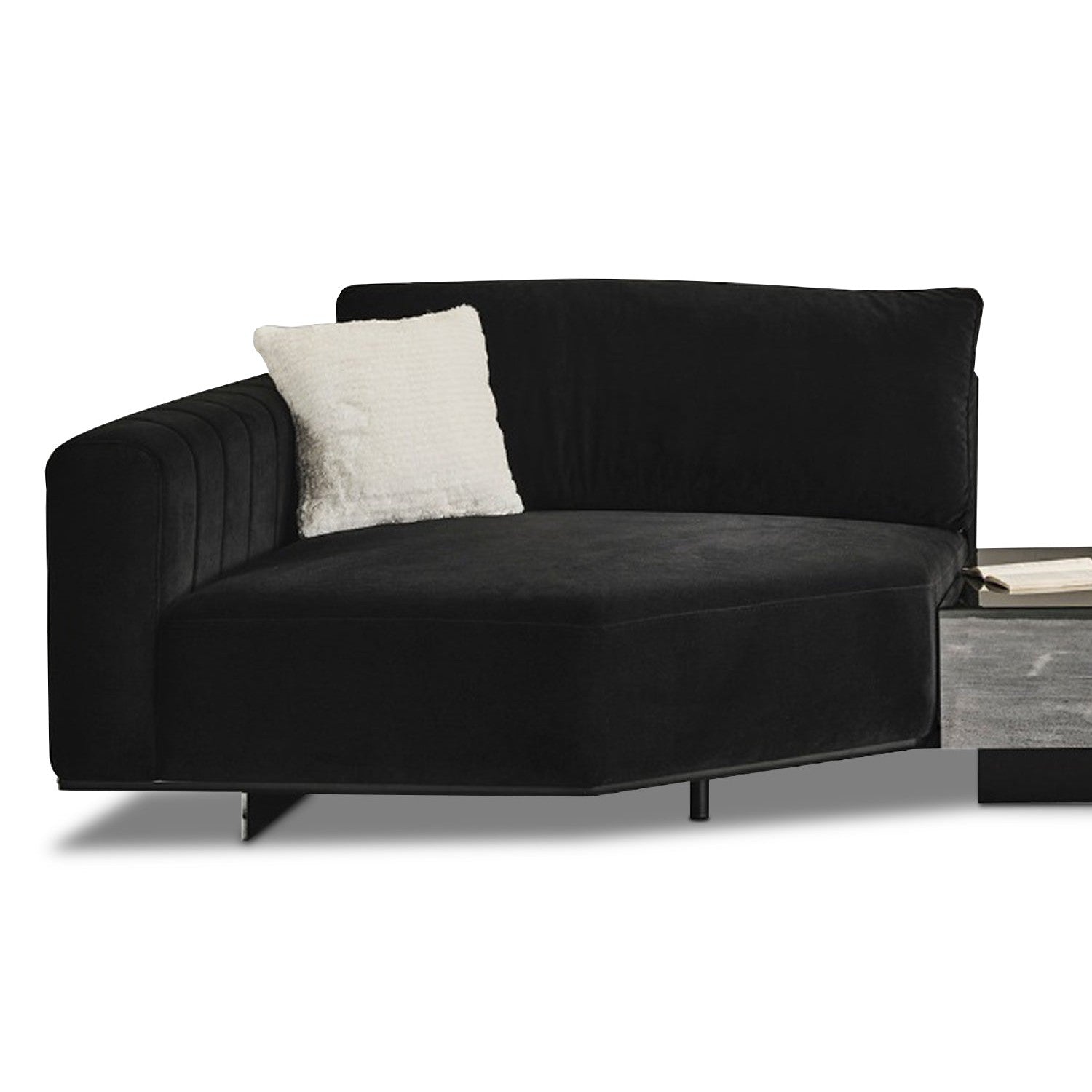 Vision Modular Sofa-Whiteline Modern Living-WHITELINE-SO1839-BLK-Sofas-5-France and Son