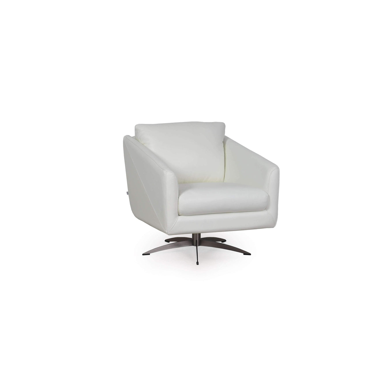 Classic Modern Chair-Moroni Leather-MORONI-530061296-Lounge Chairs-1-France and Son
