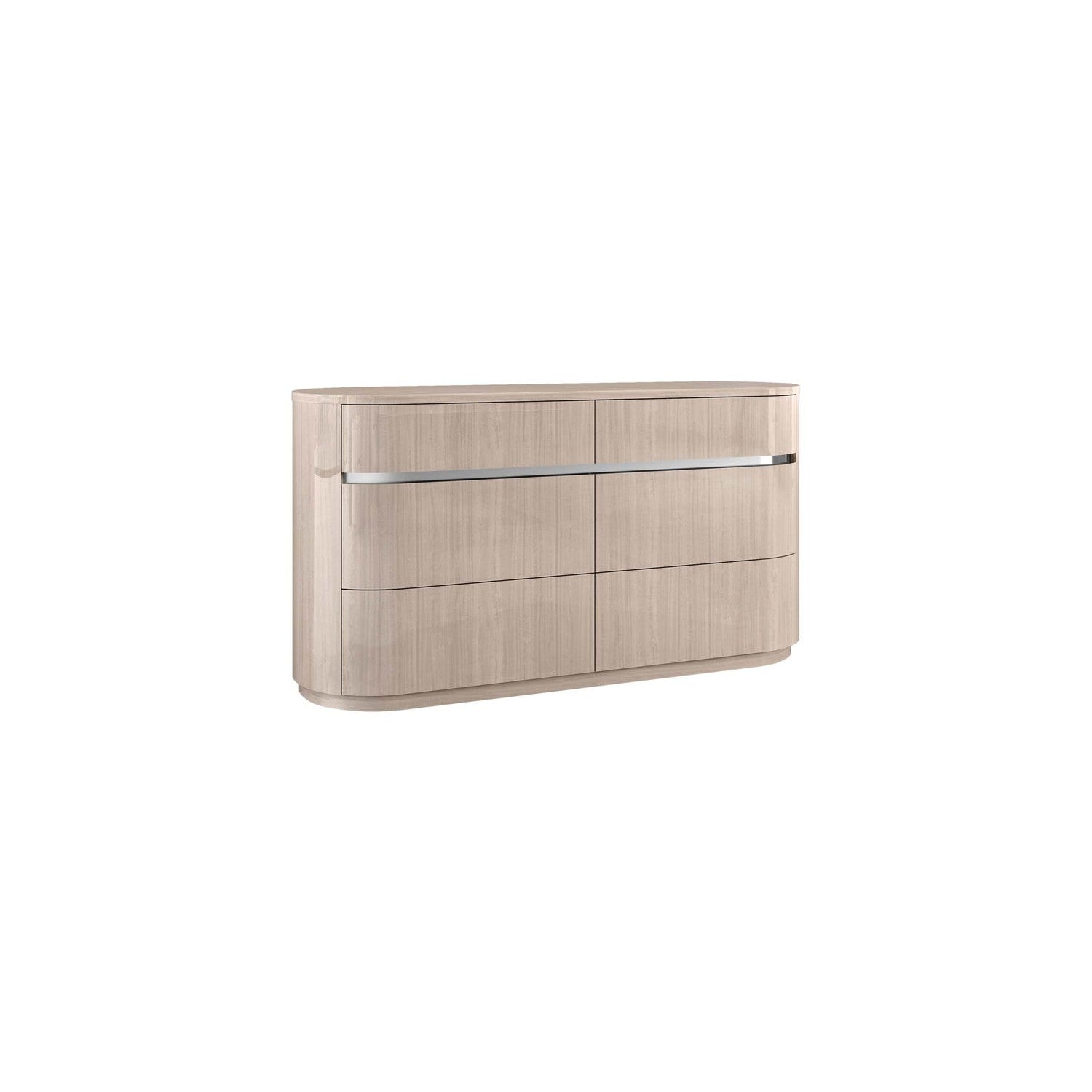 Waves Dresser-Whiteline Modern Living-WHITELINE-DR1753-BEI-Dressers-2-France and Son