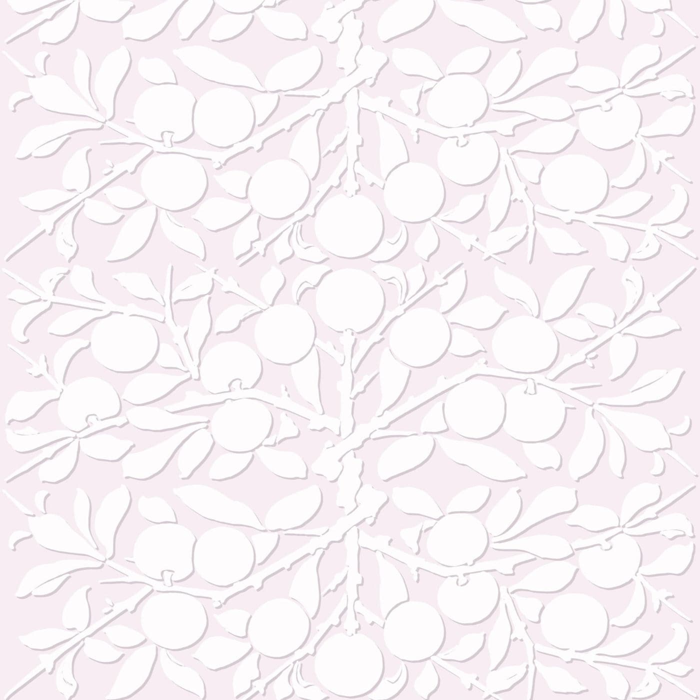 Peach On The Vine Wallpaper-Mitchell Black-MITCHB-WC320-1-PM-10-Wall DecorPatterns Blush-Premium Matte Paper-1-France and Son