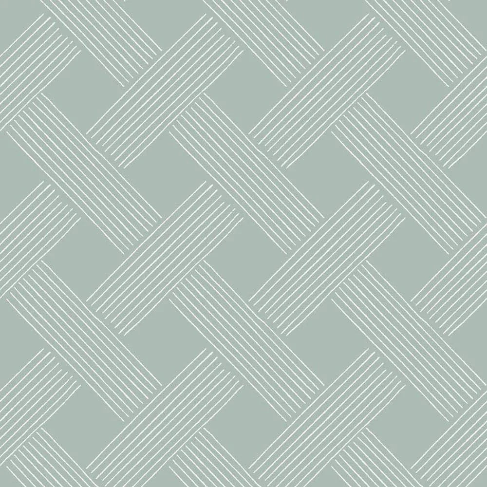 Lattice Weave Wallpaper