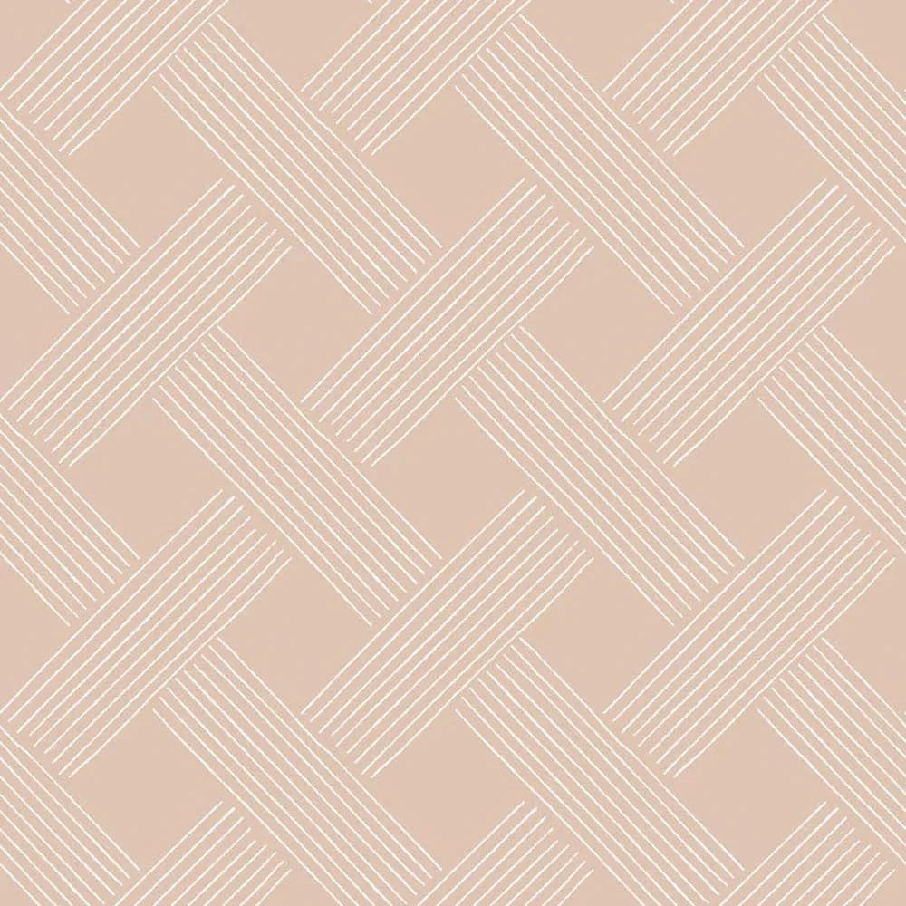 Lattice Weave Wallpaper