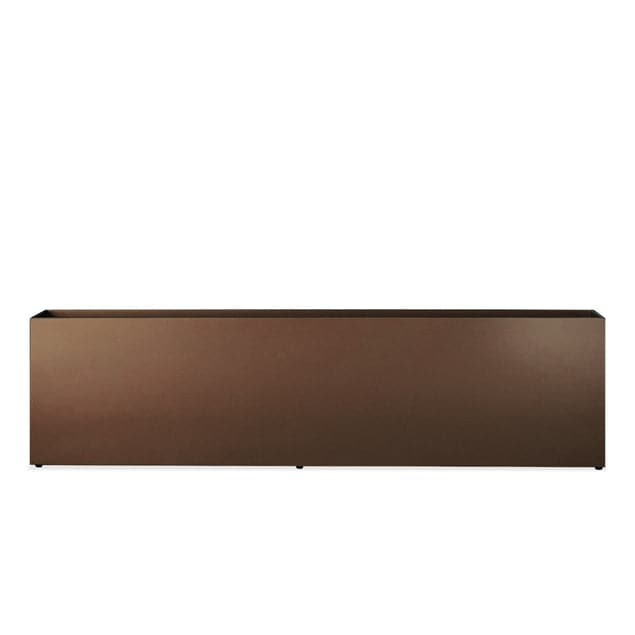 Rectangle 48"L Planter-Gold Leaf Design Group-GOLDL-WD8301-48-PlantersBronze Black-48"L x 7"W x 20"H-1-France and Son