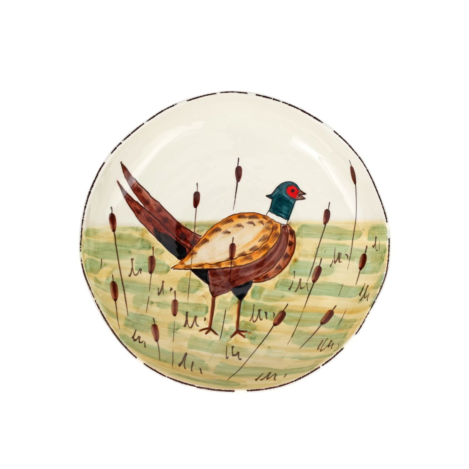 Wildlife Pheasant Shallow Bowl - Default Title