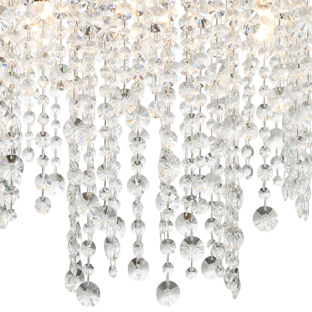 Winham 5 Light Crystal Chandelier-Crystorama Lighting Company-CRYSTO-WIN-615-GA-CL-MWP-Chandeliers-3-France and Son