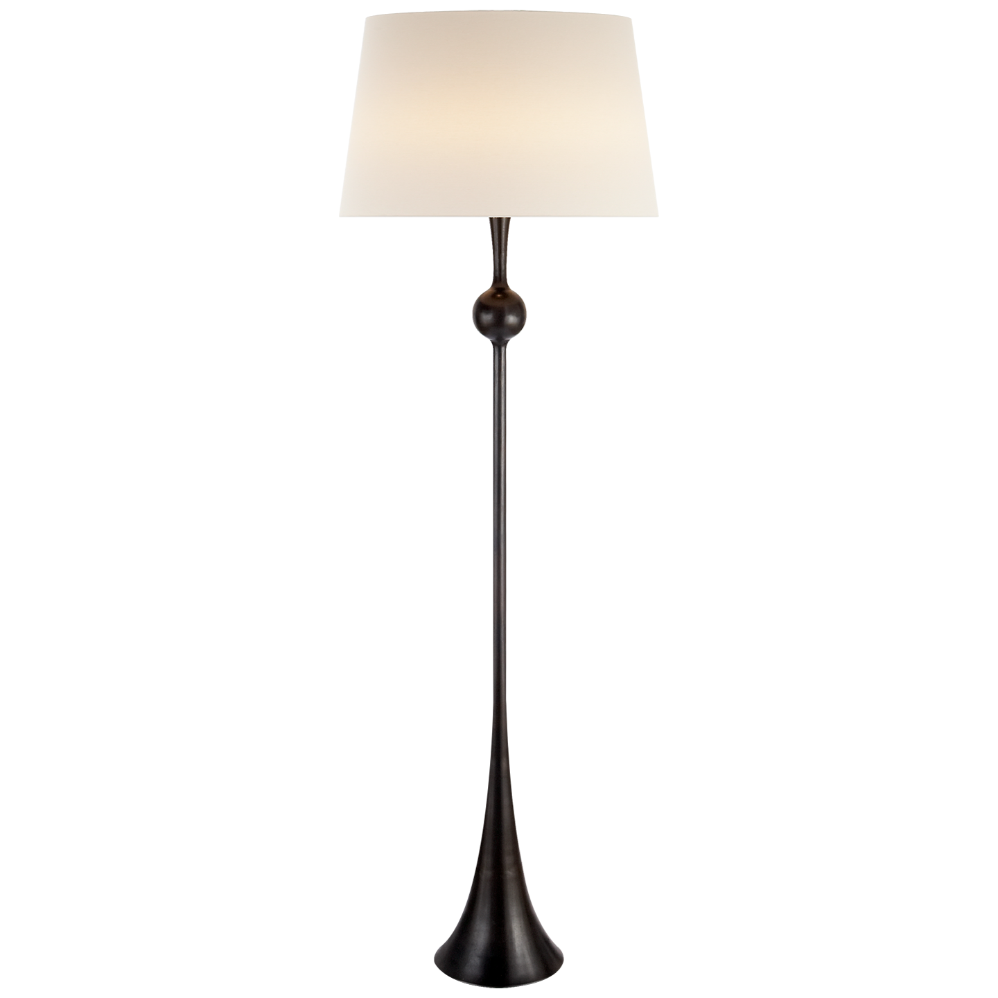 Dorado Floor Lamp-Visual Comfort-VISUAL-ARN 1002AI-L-Floor LampsAged Iron-3-France and Son