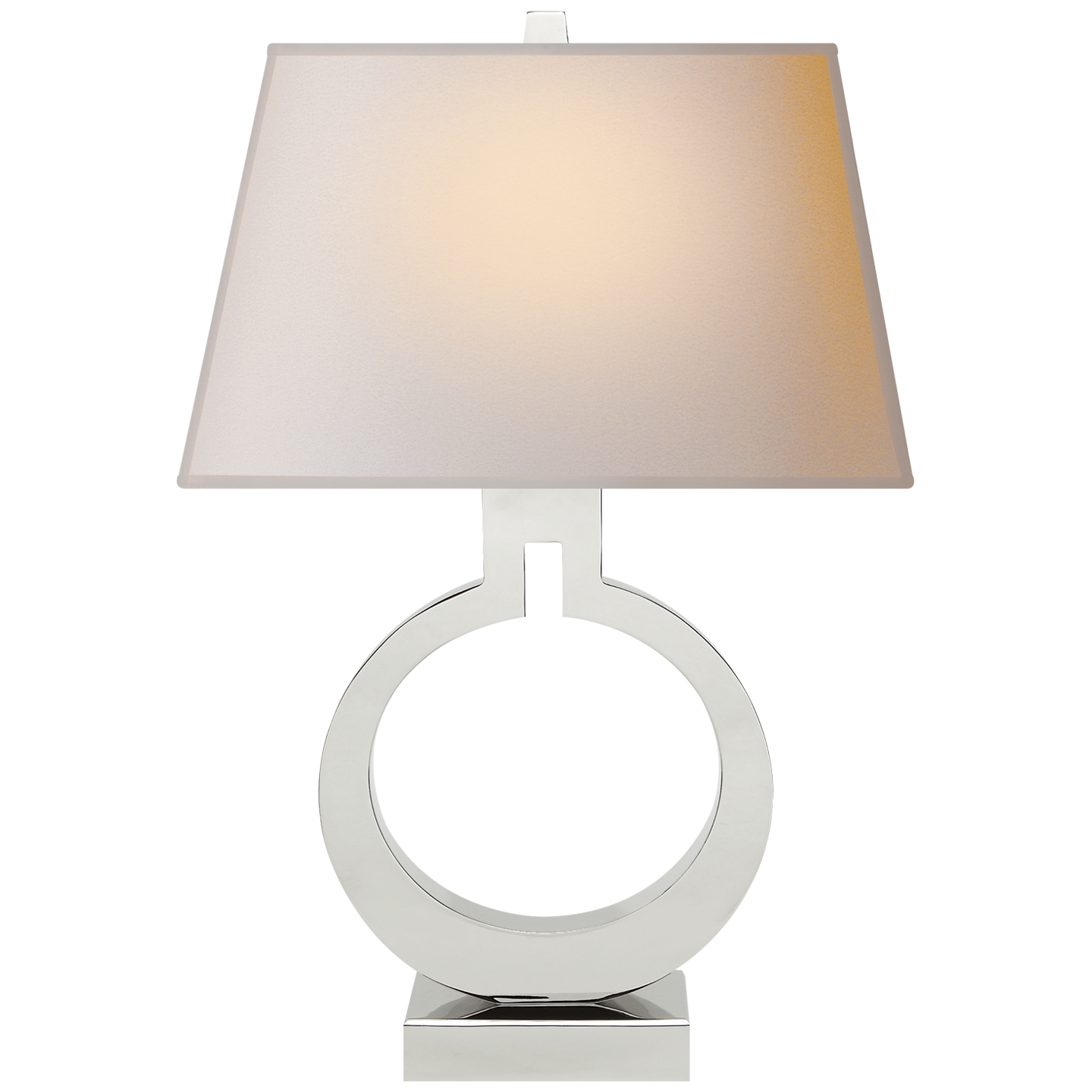 Raylynn Form Table Lamp-Visual Comfort-VISUAL-CHA 8969PN-NP-Table LampsSmall-Polished Nickel-8-France and Son
