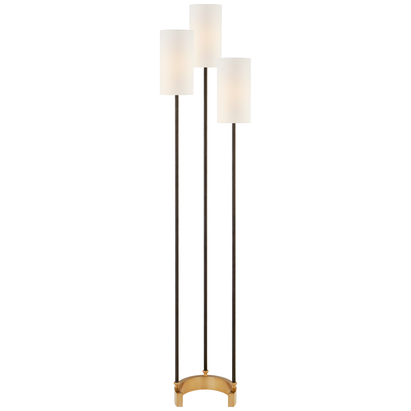 Aileen Floor Lamp-Visual Comfort-VISUAL-SK 1550BZ/HAB-L-Floor LampsBronze and Hand-Rubbed Antique Brass-2-France and Son