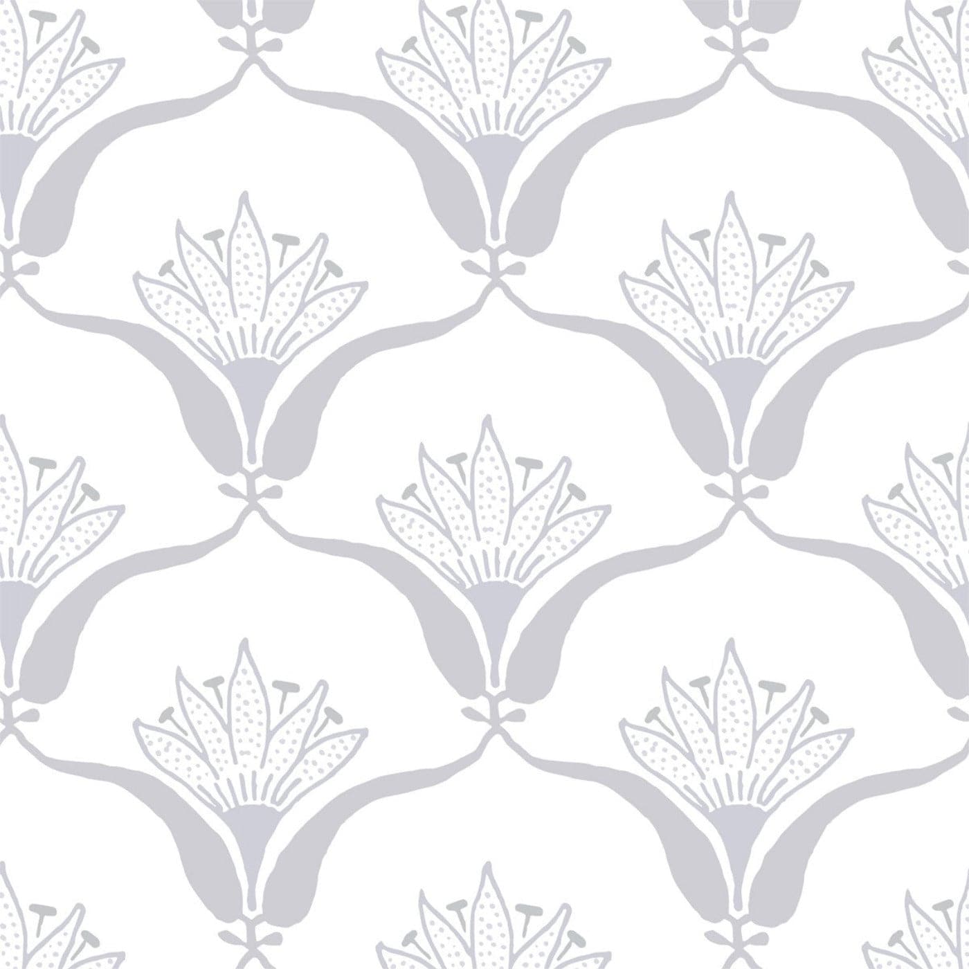 Wallflower Wallpaper-Mitchell Black-MITCHB-WCJT6-SM-PM-10-Wall DecorPatterns Silver Mist-Premium Matte Paper-10-France and Son