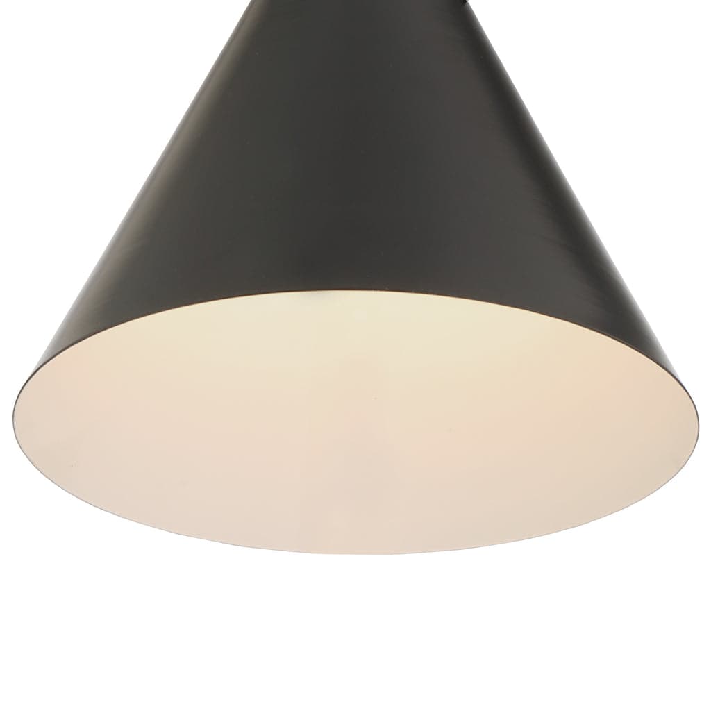 Xavier 1 Light Pendant-Crystorama Lighting Company-CRYSTO-XAV-B8301-MK-PendantsMatte Black-5-France and Son