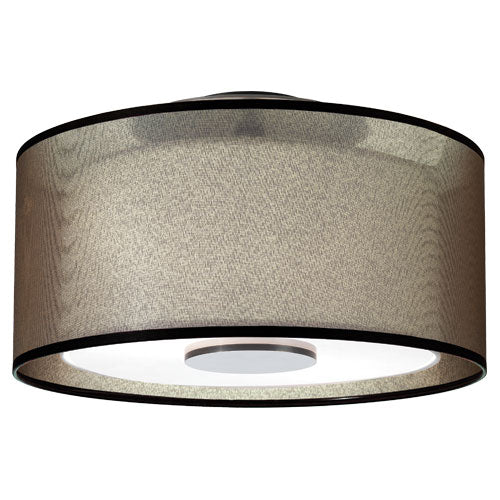 Saturnia Flushmount-Robert Abbey Fine Lighting-ABBEY-S2197-Flush MountsStainless Steel-3-France and Son