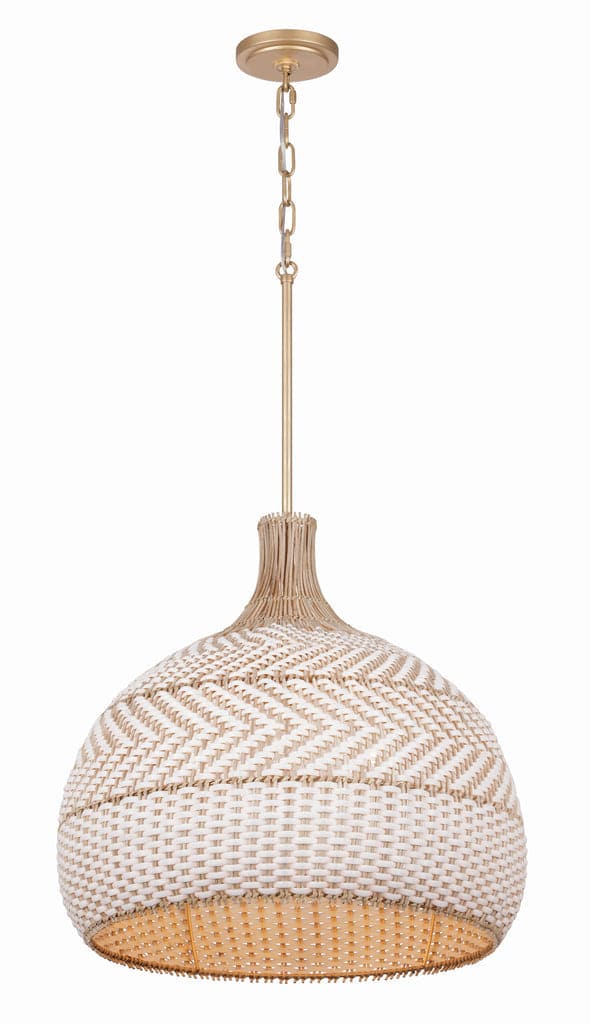 Zanzibar 5 Light Soft Gold Chandelier-Crystorama Lighting Company-CRYSTO-ZAN-9005-SG-Chandeliers-3-France and Son