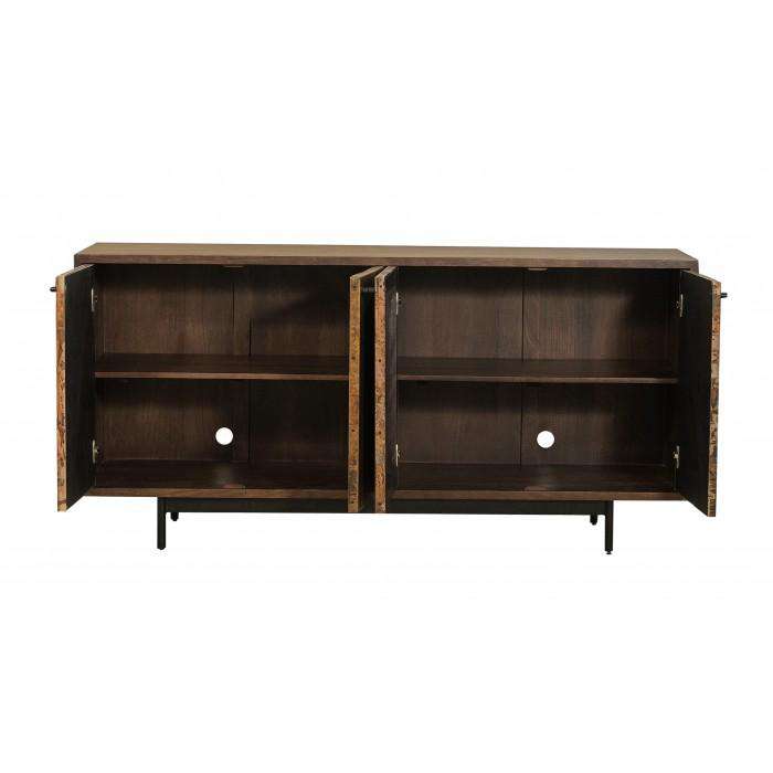 Brutalist Mod Sideboard Reactive-Union Home Furniture-UNION-LVR00250-Sideboards & Credenzas-3-France and Son