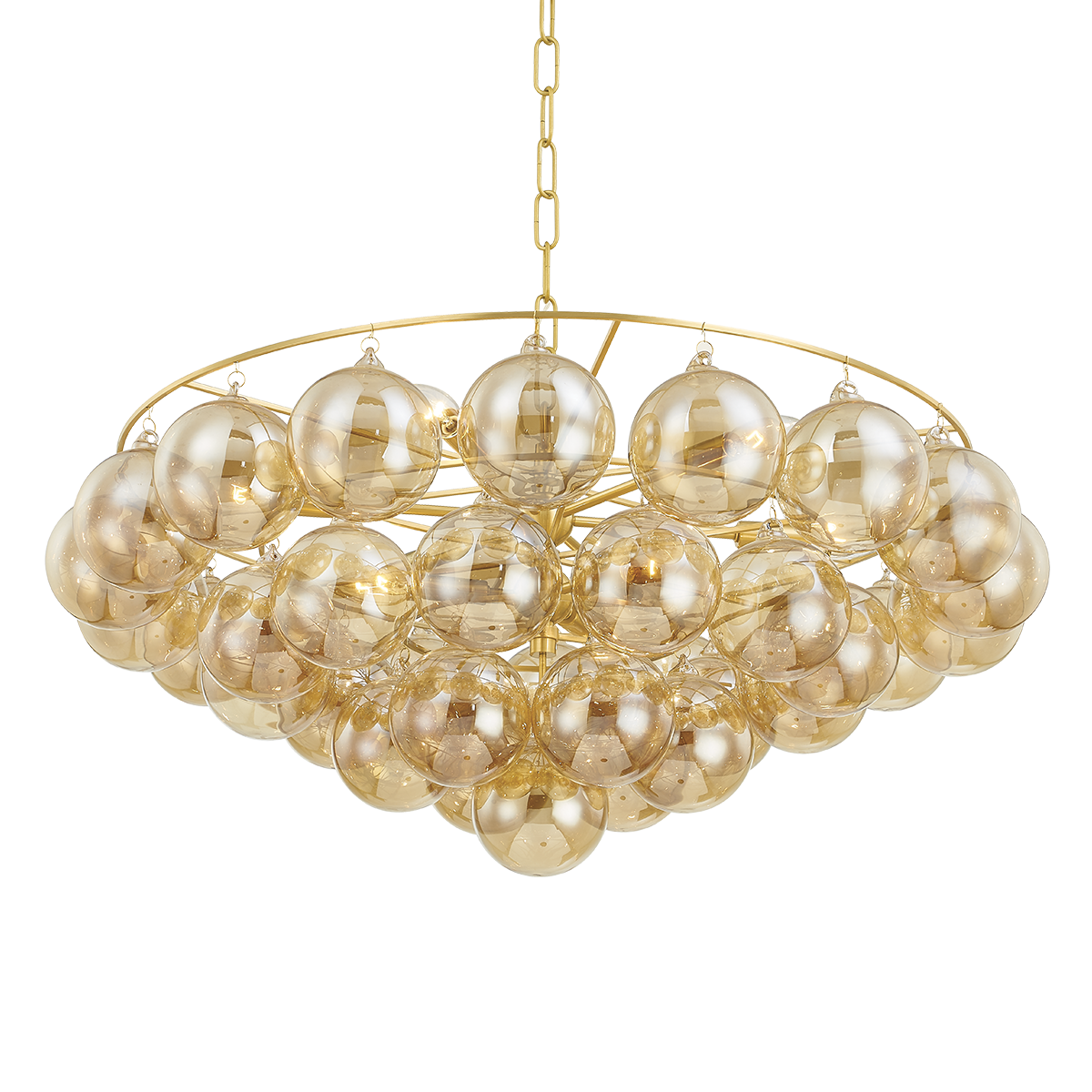 Mimi 9 Light Chandelier-Mitzi-HVL-H711809-AGB-Chandeliers-1-France and Son